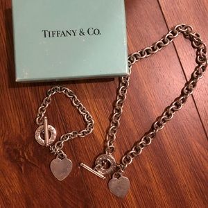 💙Tiffany & Co. Necklace and Bracelet Set💙